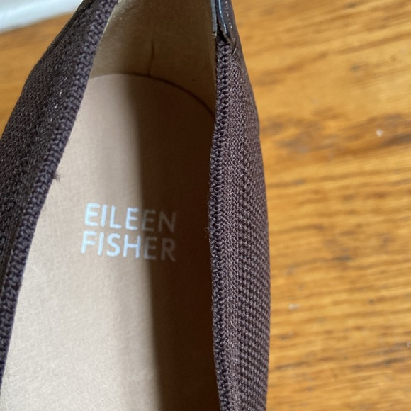 Eileen Fisher Signy Brown Knit Pumps 7 1/2Medium - Picture 9 of 10